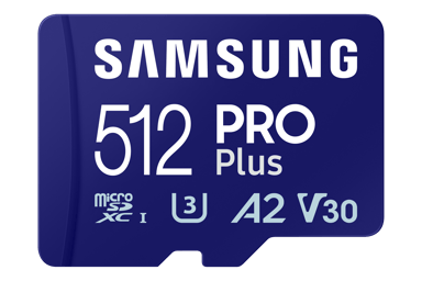 Samsung PRO Plus 512GB MicroSDXC UHS-I