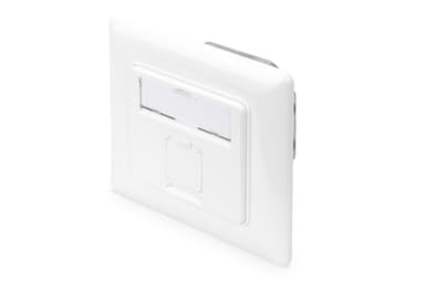 Digitus DN-9010/8-1 CAT6A 1-Port Wall Outlet 