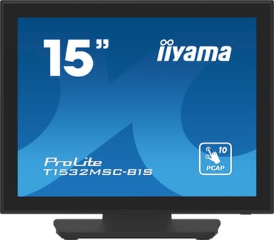 iiyama ProLite T1532MSC-B1S 15" 1024 x 768pixels 4:3 TN