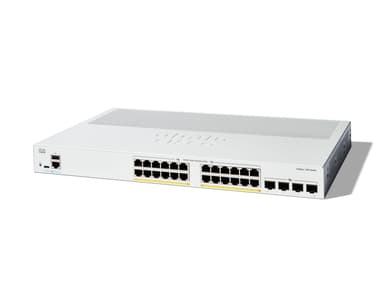 Cisco Catalyst C1300 Managed 24x1GbE 4x10GbE SFP+ PoE 195W Switch 