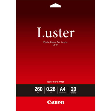 Canon Paper Photo Luster LU-101 A4 20 Sheets 260g 