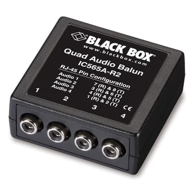 Black Box Quad Audio Balun 