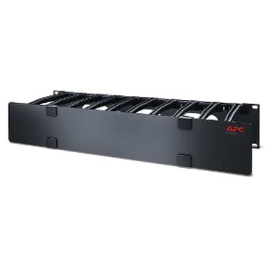 APC Horizontal Cable Manager Single-Sided with Cover 