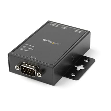 Startech 1 Port RS232 Serial to IP Ethernet Converter / Device Server 