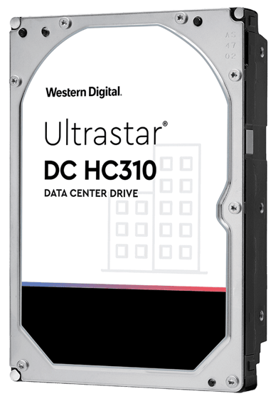 WD Ultrastar DC HC310 4000GB 3.5" 7200r/min Serial ATA III HDD