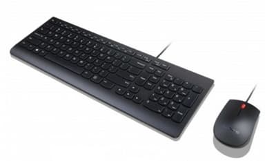Lenovo Essential Wired Keyboard And Mouse Combo (Nordic) Langallinen