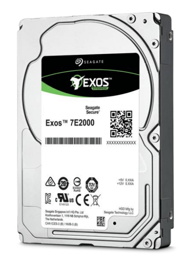Seagate EXOS 7E2000 1TB 512N 2.5" 7200r/min SATA 6.0 Gbit/s HDD
