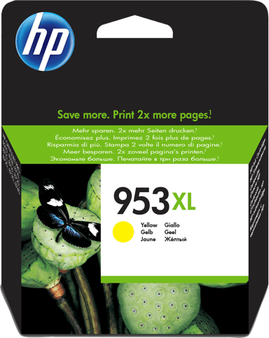 HP Muste Keltainen 953XL - OfficeJet Pro 8710/8720/8730/8740 