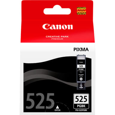 Canon Muste Kuva Musta PGI-525PGBK - MG5150/IP4850 