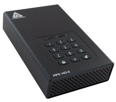 Apricorn AEGIS Padlock DT 6TB Desktop Drive 256-BIT FIPS Musta