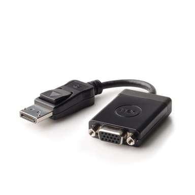 Dell Display Port To VGA Adapter Videomuunnin DisplayPort VGA Musta