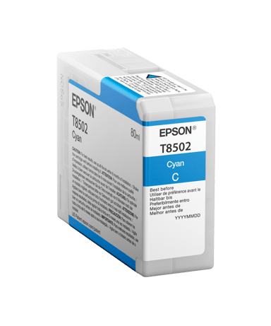 Epson Muste Syaani HD T8502 80ml - SUREColor P800 