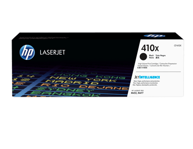 HP Värikasetti Musta 410X 6.5K - CF410X 