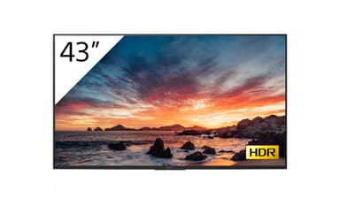 Sony FWD-43X80H/T 43" 4K UHD IPS 16:9 18/7 42.5" LED, IPS 440cd/m² 3840 x 2160pixels