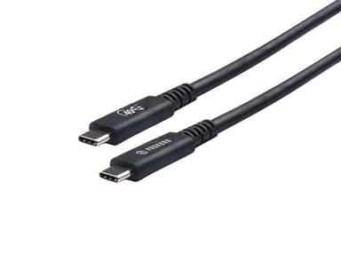 Prokord Prokord PC-CH12 USB-kaapeli 1,2 m USB4 Gen 3x2 USB C musta 1.2m USB C USB C Musta