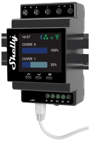 Shelly Pro EM 50A Energy Metering with WiFi and Ethernet 