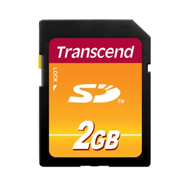Transcend Flash-muistikortti 2GB SD MLC