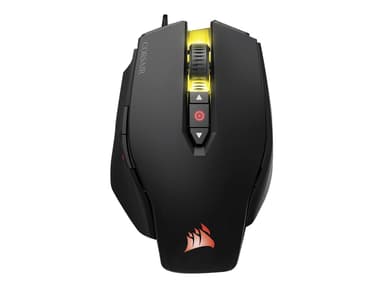 Corsair M65 Pro RGB Kabelansluten 12,000dpi Mus Svart 