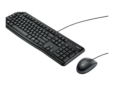 Logitech Desktop MK120 Kablet Nordisk Nordisk Tastatur- og mussett Tastatur- og mussett