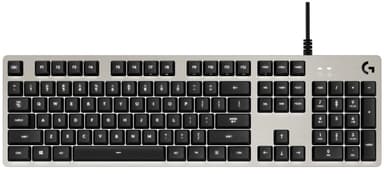 Logitech G G413 - Silver Langallinen Pohjoismaat Hopea Musta 