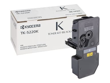 Kyocera Värikasetti Musta TK-5220K 1.2K - M5521/P5021 