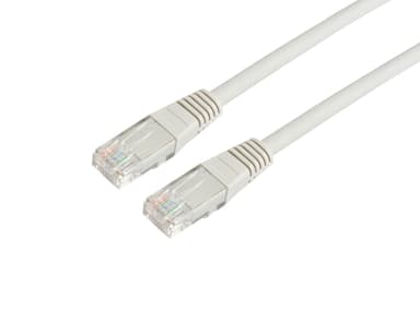 Prokord Patch cable RJ-45 RJ-45 CAT 6a 0.5m Harmaa