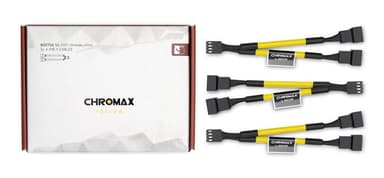 Noctua Na-Syc1 Chromax Y-Cable 4-Pin 11.5cm Yellow 