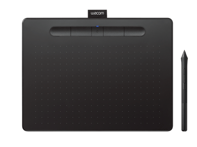 Wacom Intuos Pen Tablet Bluetooth Medium Black Tegneplate