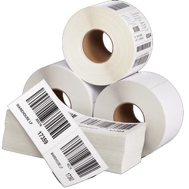 Zebra Etiketter Z-Select 2000D Removable Adhesive 38x25mm 12-Pack 