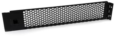 Startech 2U Ventilerad rackpanel med gångjärn 