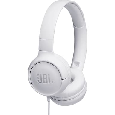 JBL TUNE 500 Hovedtelefoner 3,5 mm jackstik Stereo Hvid