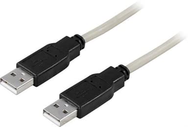 Deltaco USB-Kabel 2m 4 pin USB Type A Han 4 pin USB Type A Han 