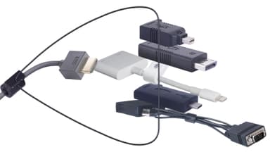 Liberty Av Solutions Adapter ring DL-AR7074 Apple Lightning DisplayPort DisplayPort Mini USB-C VGA Hann HDMI Hunn