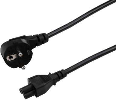 Prokord Power cord 2m Power CEE 7/7 Uros Power IEC 60320 C5
