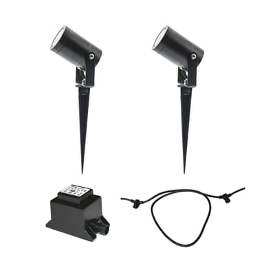 LightsOn Luna Starter Kit 2 x Lampa + Transformator + Kabel 