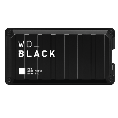 WD Black P50 Game Drive SSD 0.5Tt Musta