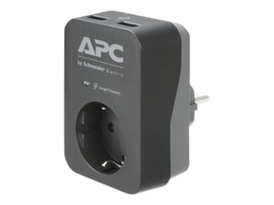 APC Essential Surgearrest PME1WU2B-GR 16A Ekstern 1st Grå Svart