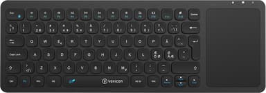 Voxicon Slim-Compact 255WL +Touch Trådløs Nordisk Tastatur
