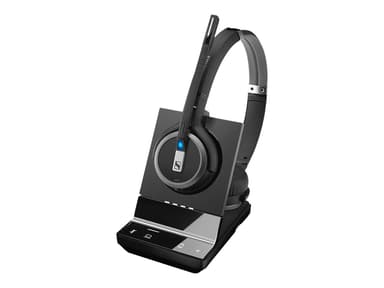 EPOS Sennhesier SDW 5063 Wireless Dect Double Sided Headset Skype for Buisness Stereo Svart 