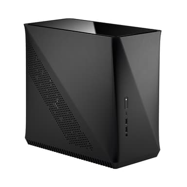 Fractal Design Era ITX Carbon/Tempered Glass Svart 