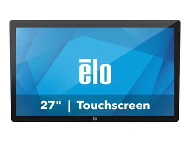 Elo 2702L 27" LCD Full HD 10-Touch VGA/HDMI Ikke Stativ Sort 