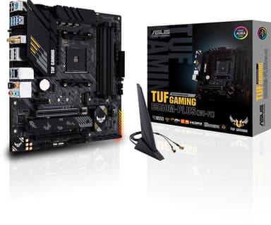 ASUS TUF GAMING B550M-PLUS (WI-FI) Micro ATX Moderkort