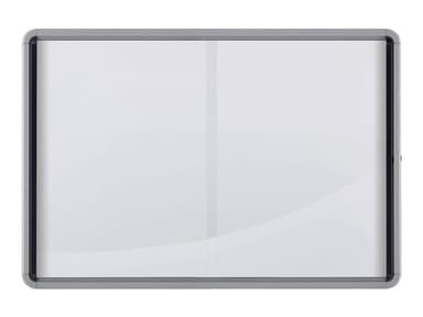 Nobo Inglasad Tavla med Skjutdörrar Inomhus 27xA4 Magnetisk Vit 