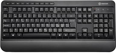 Voxicon Wireless Keyboard 295Wl Trådlös Nordisk Svart 
