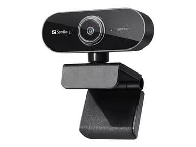 Sandberg USB Webcam Flex USB 2.0 Verkkokamera Musta