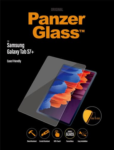 Panzerglass Case Friendly Samsung Galaxy Tab S7+ Samsung Galaxy Tab S8+ 