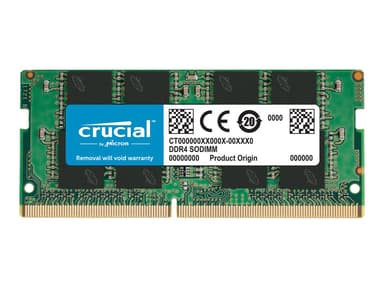 Crucial DDR4 SoDimm 16GB 2,666MHz DDR4 SDRAM SO DIMM 260-pin 