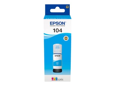 Epson Bläck Cyan 104 70ml - ET-2710/2704/4750 