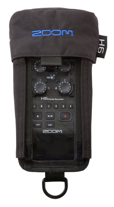 Zoom PCH-6 Kotelo H6:lle Läpinäkyvä Musta