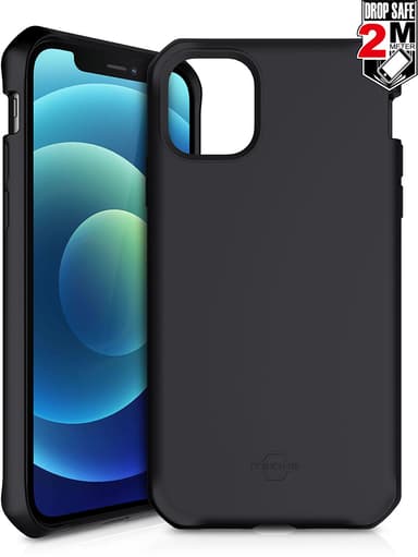 Cirafon Spectrum Solid Drop Safe iPhone 12 iPhone 12 Pro Sort